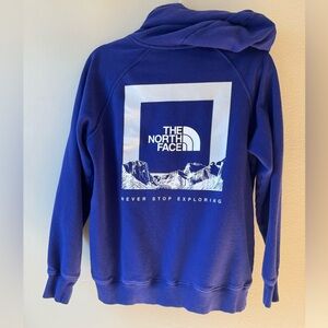 The North Face Blue Sweatshirt